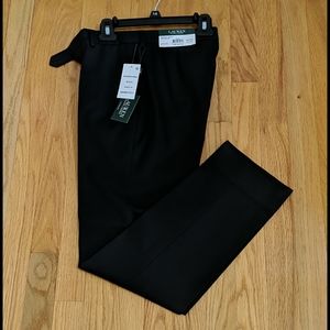 Ralph Lauren Black Dress Slacks. Size 14R. NWT